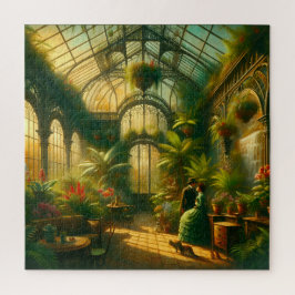 Quebra-cabeça Victorian Greenhouse Lovers Conservatory Garden