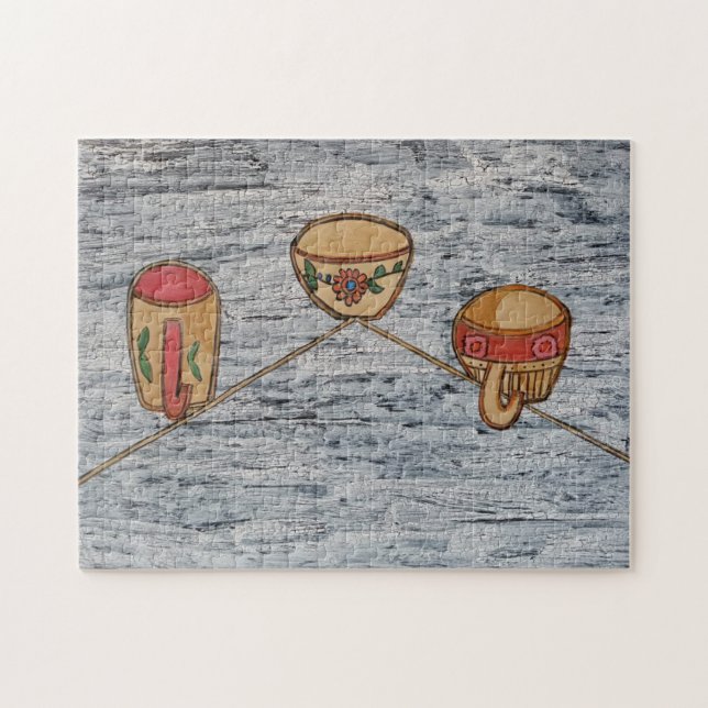 Quebra-cabeça Vida abstrato (Horizontal)