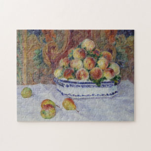 Quebra-cabeça Vida de Pierre Auguste Renoir ainda com pêssego