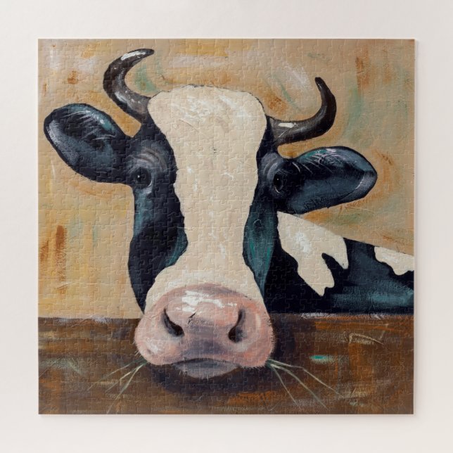 Quebra-cabeça Vida fazenda - Tirar a Vaca (Horizontal)