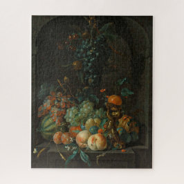 Quebra-cabeça Vida ininterrupta com a Fruta Coenraet Roepel 1721