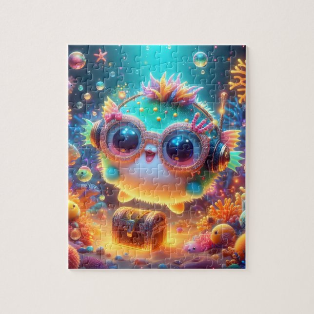 Quebra-cabeça Vida marinha (Vertical)