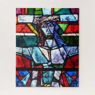 Quebra-cabeça Vidro congelado Jesus