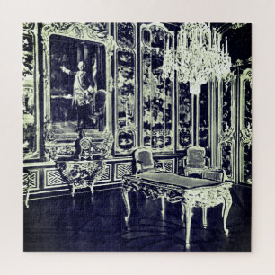 Quebra-cabeça Viena antiga palácio Schonbrunn sala Vieux Laque