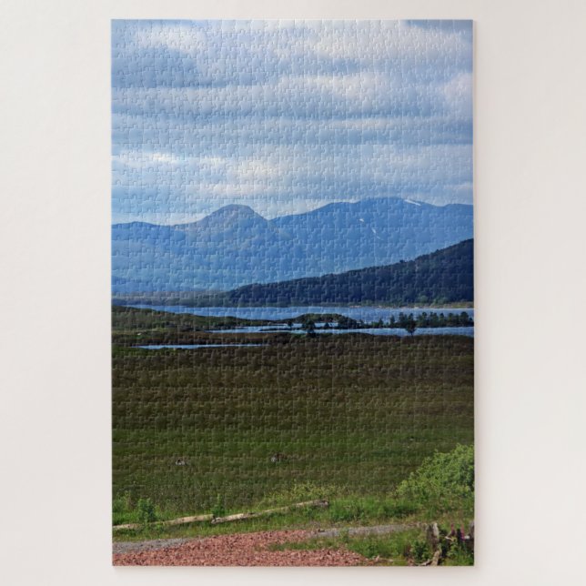 Quebra-cabeça View From Rannoch Station, Escócia (Vertical)