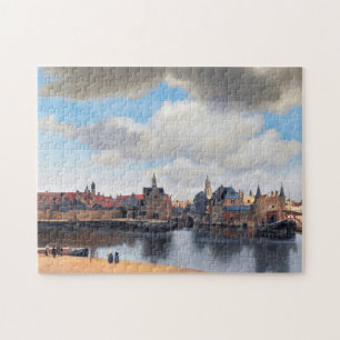 Quebra-cabeça View of Delft, Johannes Vermeer, 1659-1660