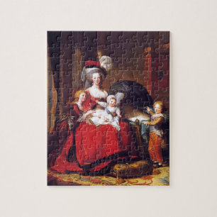 Quebra-cabeça Vigée-Lebrun - Marie Antoinette e suas crianças
