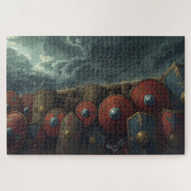 Quebra-cabeça Viking Shield Wall (Horizontal)