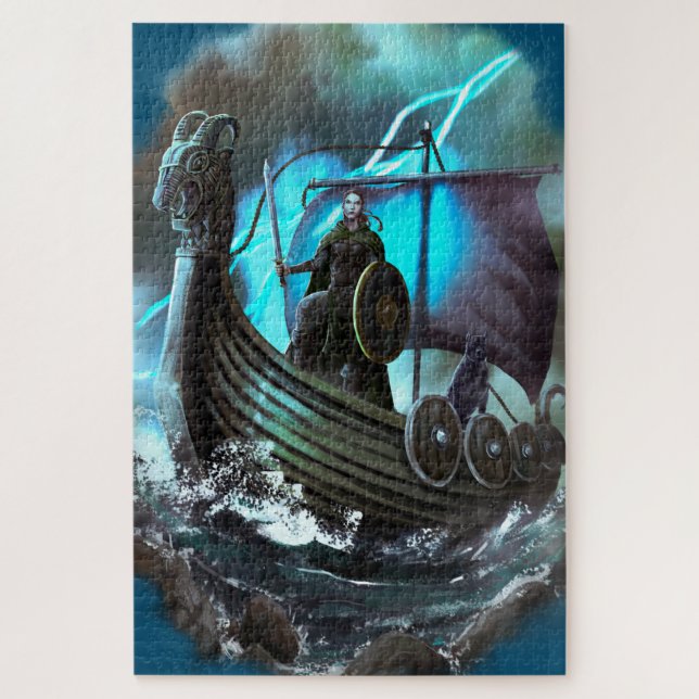 Quebra-cabeça Viking Sirka (Vertical)