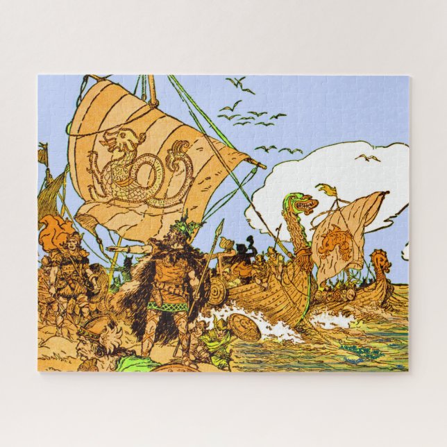 Quebra-cabeça Vikings (Horizontal)