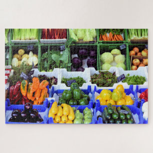 Quebra-cabeça Viktualienmarkt Munchen Alemanha - 20x30 - 1014 pc