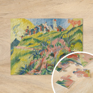 Quebra-cabeça Vila das Montanhas | Ernst Ludwig Kirchner