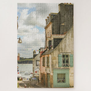 Quebra-cabeça Village Brittany, Viagem Adventure