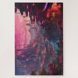 Quebra-cabeça Ville cyberpunk