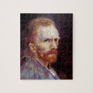 Quebra-cabeça Vincent Van Gogh - 1887 Autoretrato Pintura
