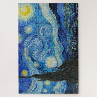 Quebra-cabeça Vincent van Gogh - A Noite Estrelada