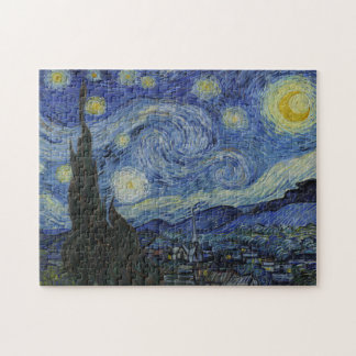 Quebra-cabeça Vincent Van Gogh, A Noite Estrelada