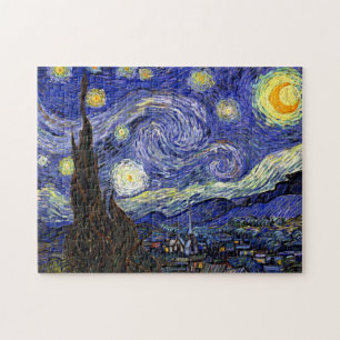 Quebra-cabeça Vincent Van Gogh - A Noite Estrelada Arte Fina