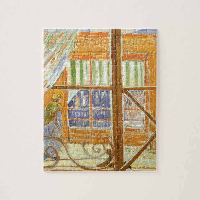 Quebra-cabeça Vincent van Gogh - A Vitrina de uma Açougue (Vertical)