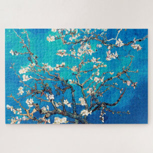 Quebra-cabeça Vincent Van Gogh Almond Blossoms Turquesa Brilhant