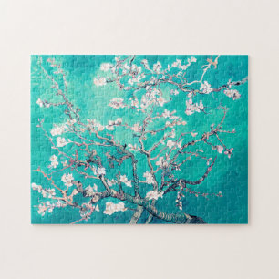 Quebra-cabeça Vincent Van Gogh Almond Blossoms Turquoise