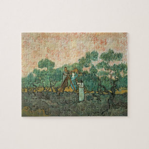 Quebra-cabeça Vincent van Gogh as máquinas desbastadoras