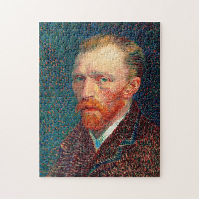 Quebra-cabeça Vincent van Gogh Autorretrato 1887 (Vertical)