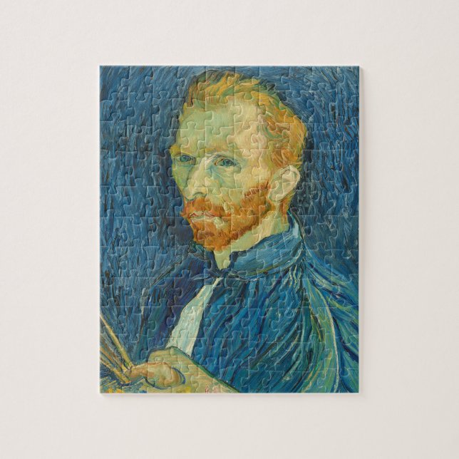 Quebra-cabeça Vincent van Gogh | Autorretrato, 1889 (Vertical)