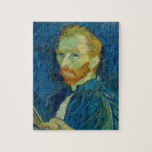 Quebra-cabeça Vincent Van Gogh autorretrato com Paleta de Arte