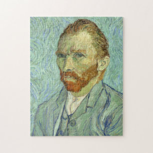 Quebra-cabeça Vincent Van Gogh autorretrato de pintura de arte f