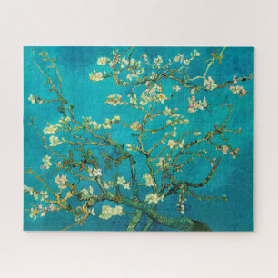 Quebra-cabeça Vincent Van Gogh Blossoming Almond Tree Arte Flora