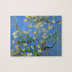 Quebra-cabeça Vincent Van Gogh - Blossoming Almond Tree Fine Art