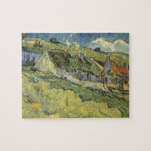 Quebra-cabeça Vincent van Gogh - Cabanas de Palha