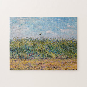 Quebra-cabeça Vincent van Gogh - Campo de trigo com Lark