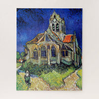 Vincent van Gogh é a Igreja em Auvers