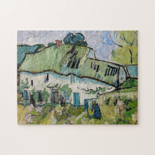 Quebra-cabeça Vincent van Gogh - Farmhouse com Dois Números