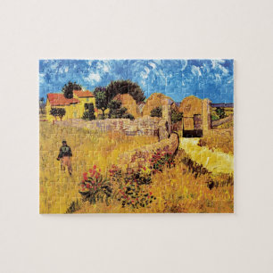 Quebra-cabeça Vincent Van Gogh - Farmhouse In Provence Fine Art