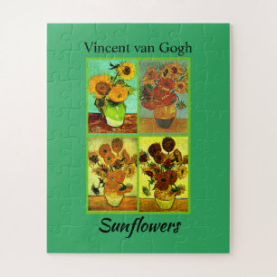Quebra-cabeça Vincent van Gogh, Girassóis,