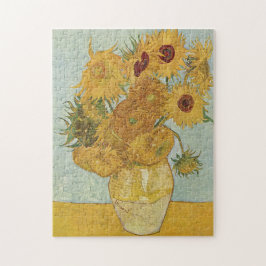 Quebra-cabeça Vincent Van Gogh - Girassóis, 3ª versão