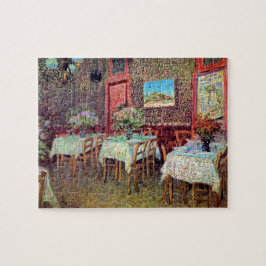Quebra-cabeça Vincent Van Gogh - Interior de um Restaurante