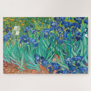 Quebra-cabeça Vincent Van Gogh Irrisa Vintage Floral Belas Artes