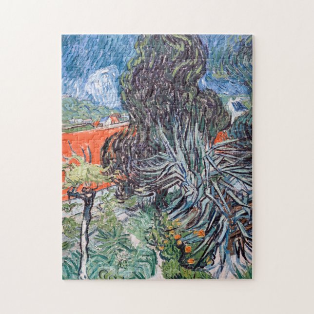 Quebra-cabeça Vincent van Gogh - Jardim do Doutor Gachet (Vertical)