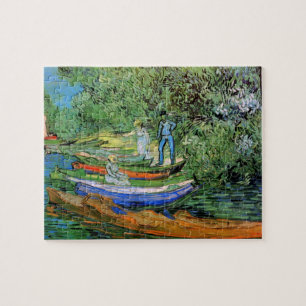 Quebra-cabeça Vincent van Gogh - Margem do Oise em Auvers