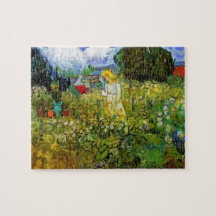 Quebra-cabeça Vincent Van Gogh - Marguerite Gachet No Jardim