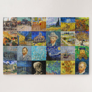 Quebra-cabeça Vincent van Gogh - Masterworks Mosaic Patchwork