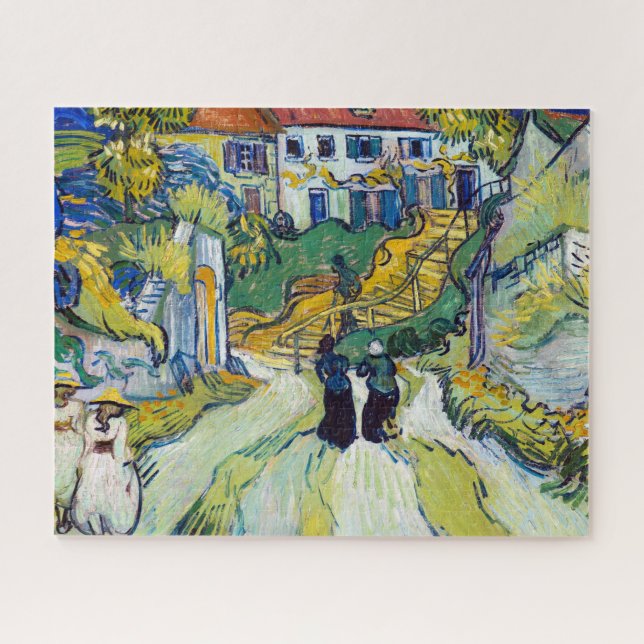 Quebra-cabeça Vincent van Gogh na Escada de Auvers (Horizontal)