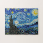 Quebra-cabeça Vincent van Gogh - Noite Estrelada<br><div class="desc">Vincent van Gogh - Noite Estrelada</div>