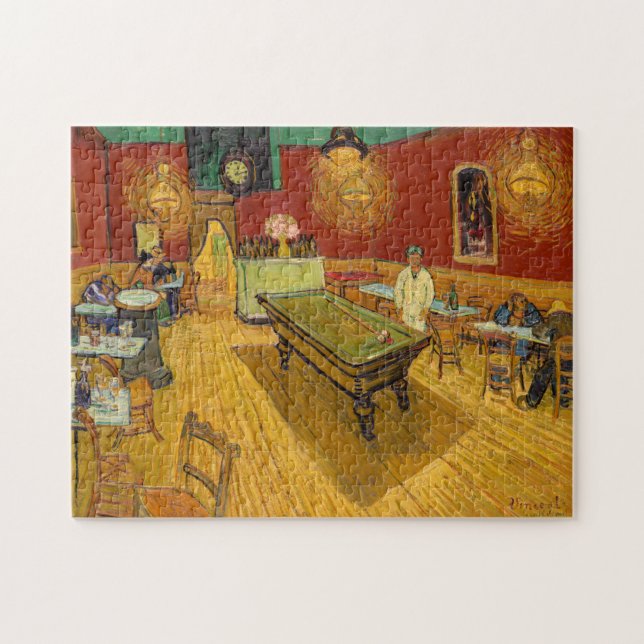 Quebra-cabeça Vincent van Gogh - O Café Noturno (Horizontal)