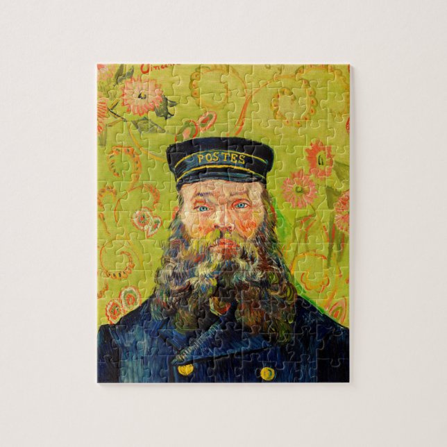 Quebra-cabeça Vincent Van Gogh O Carteiro Joseph Roulin (Vertical)