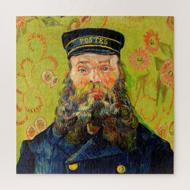 Quebra-cabeça Vincent Van Gogh O Carteiro Joseph Roulin (Vertical)